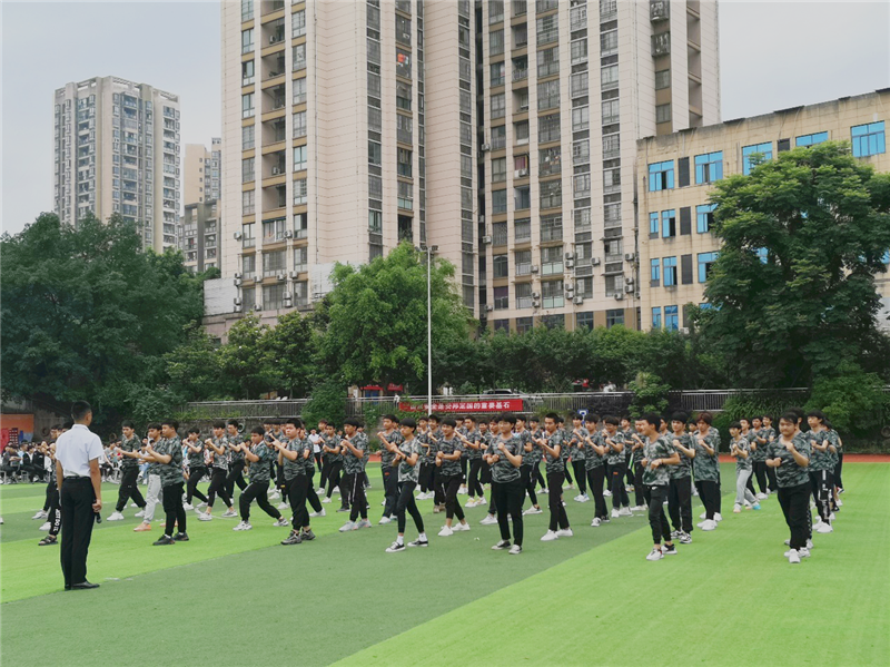 军体拳,第四届教学成果展,重庆春珲学校